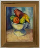 Untitled by Richard Rogers, Oil on board, sold Jan 2025