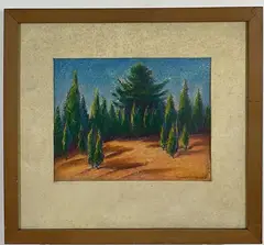 Untitled by Richard Rogers, Watercolor, sold Jan 2025