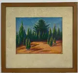 Untitled by Richard Rogers, Watercolor, sold Jan 2025