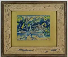 Untitled by Richard Rogers, Pastel, sold Jan 2025