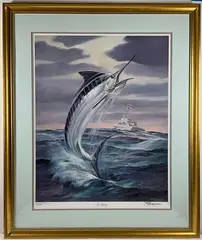Top Billing by Phil Brinkman, Lithograph "Top Billing", sold Jan 2025