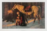The Prayer at Valley Forge by Arnold Friberg, Lithograph "The Prayer at Valley Forge", sold Jan 2025