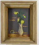 Untitled by Richard Rogers, Oil on board, sold Feb 2025