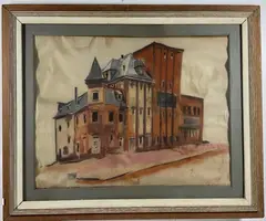 Untitled by Mary Bean Rogers, Watercolor, sold Feb 2025