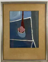 Untitled by Richard Rogers, Watercolor, sold Feb 2025