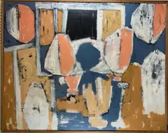 Untitled by Richard Rogers, Oil on canvas, sold Feb 2025