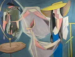 Untitled by Richard Rogers, Oil on canvas, sold Feb 2025