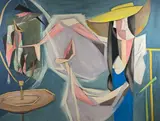 Untitled by Richard Rogers, Oil on canvas, sold Feb 2025