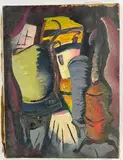 Untitled by Richard Rogers, Oil on canvas, sold Feb 2025