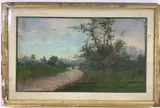 Untitled by Clarence E Braley, Pastel, sold Feb 2025