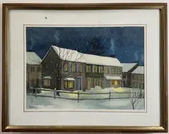 Untitled by Carol Barany, Watercolor, sold Feb 2025