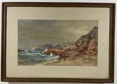 Untitled by Peter Roos, Watercolor, sold Feb 2025