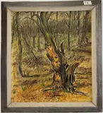 Grandmother Tree by Inez McCombs, Mixed media, sold Feb 2025