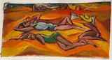 Untitled by Richard Rogers, Oil on canvas, sold Mar 2025