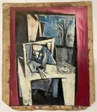 Untitled by Richard Rogers, Oil on canvas, sold Mar 2025