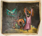 Untitled by Richard Rogers, Oil on canvas, sold Mar 2025