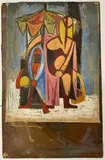 Untitled by Richard Rogers, Oil on canvas, sold Mar 2025