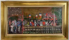 Untitled by Alain Mathiot, Oil on canvas, sold Mar 2025