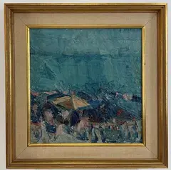 Untitled by Alain Mathiot, Oil on canvas, sold Mar 2025