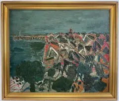 Untitled by Alain Mathiot, Oil on canvas, sold Mar 2025