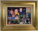 Untitled by Alain Mathiot, Oil on canvas, sold May 2025