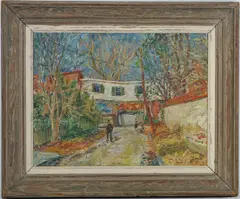 Untitled by Ben Eisenstat, Oil on canvas, sold May 2025