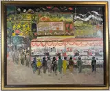 Untitled by Alain Mathiot, Oil on canvas, sold May 2025