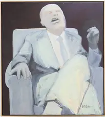 Dissenting Soul by Anne Cooper Dobbins, Oil on canvas, sold May 2025