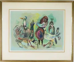Untitled by Israel Paldi, Lithograph print, sold May 2025