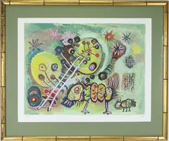Untitled by Israel Paldi, Lithograph print, sold May 2025