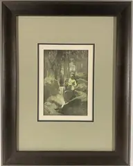 Summer by Maxfield Parrish, Lithograph print of Parrish's "Summer", sold May 2025