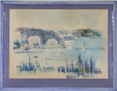 Untitled by Alfred Birdsey, Watercolor, sold May 2025