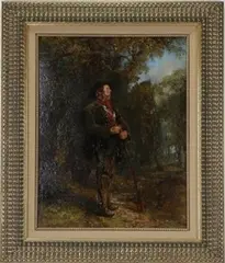 Untitled by Frederick Henry Henshaw, Oil on canvas, sold May 2025