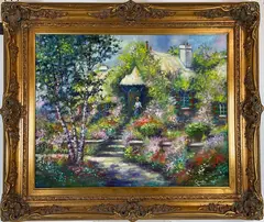 Untitled by Daniel M. Cavello, Oil on canvas, sold May 2025