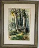 Untitled by Alma Irene Doyle Burke, Watercolor, sold May 2025