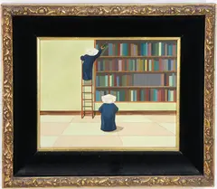 Whipple's Wimple by Frank Whipple, Oil on board, sold Jun 2025