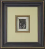 Man Drawing from a Cast by Rembrandt Harmensz van Rijn, Etching, sold Jun 2025
