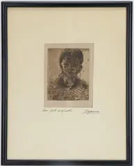 Untitled by Paul Cézanne, Etching, sold Jun 2025