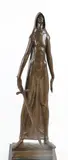 Untitled by László Ispánky, Bronze sculpture, sold Jun 2025