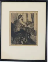 , by H. Amiard Oberteuffer, Etching, sold Jun 2025