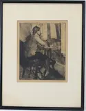 , by H. Amiard Oberteuffer, Etching, sold Jun 2025