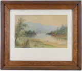 Geo Gardner Shupps by George Gardner Phipps, Watercolor, sold Jun 2025