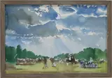 Untitled by Joseph E. Frederic, Watercolor, sold Jul 2025
