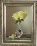 Untitled by Louis Russomanno, Oil on board, sold Jul 2025