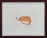 ZIIP by Helen K Siegl, Woodblock print, sold Jul 2025