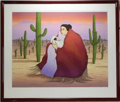 Mother Earth by R. C. Gorman, Lithograph, sold Aug 2025