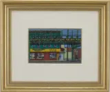 Untitled by Seymour Rotman, Oil on board, sold Aug 2025