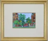 Untitled by Seymour Rotman, Oil on board, sold Aug 2025