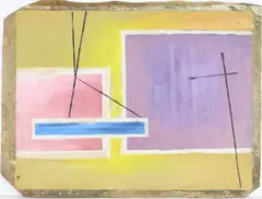 Untitled by Richard Rogers, Oil on unstretched canvas, sold Aug 2025