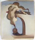 Untitled by Richard Rogers, Oil on unstretched canvas, sold Aug 2025